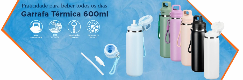 Garrafa Térmica 600ml - DJB19180