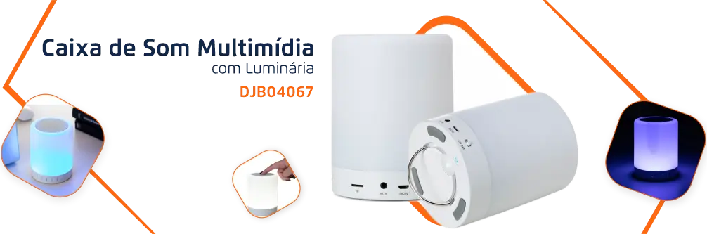 Caixa de Som Multimídia com Luminária DJB04067