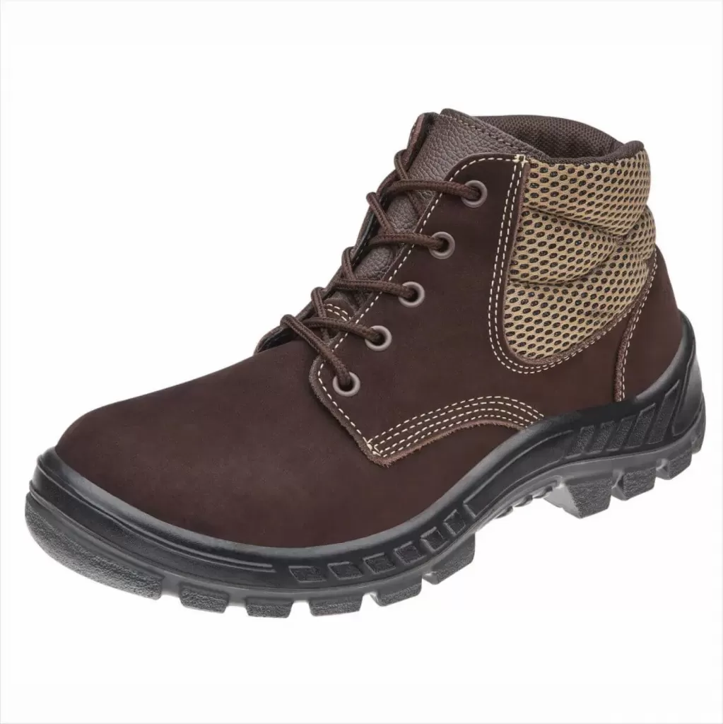 Bota em Couro Marrom Nubuck Marluvas - Tam 33