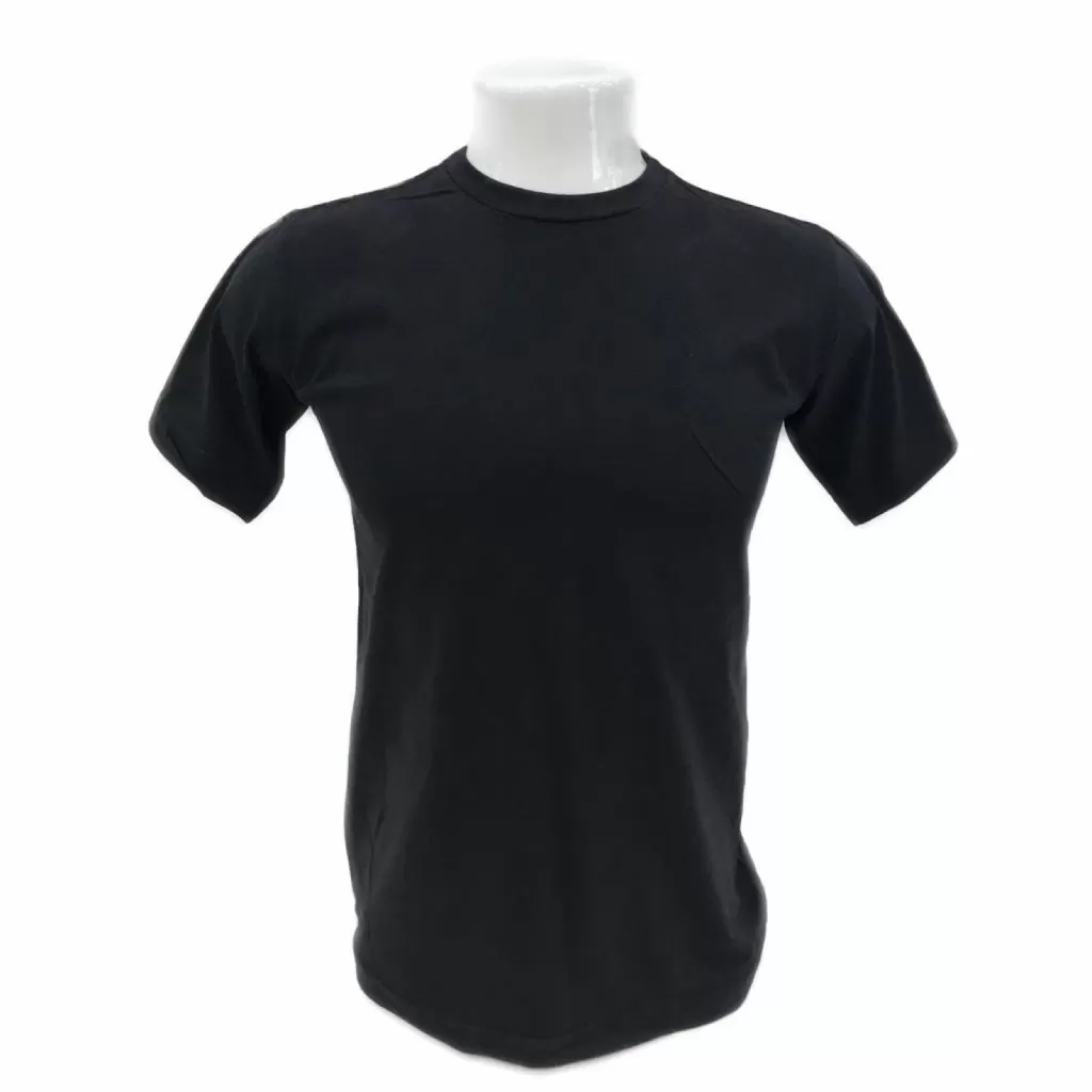 Camiseta Cardada (Slim Fit) Fio 30 - Preta