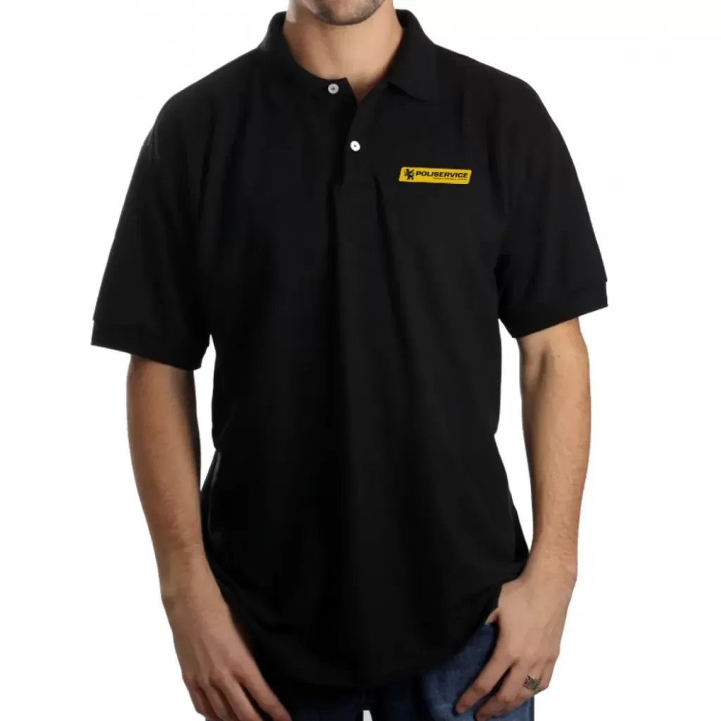 Camiseta Polo Piquet Personalizada - Amarela