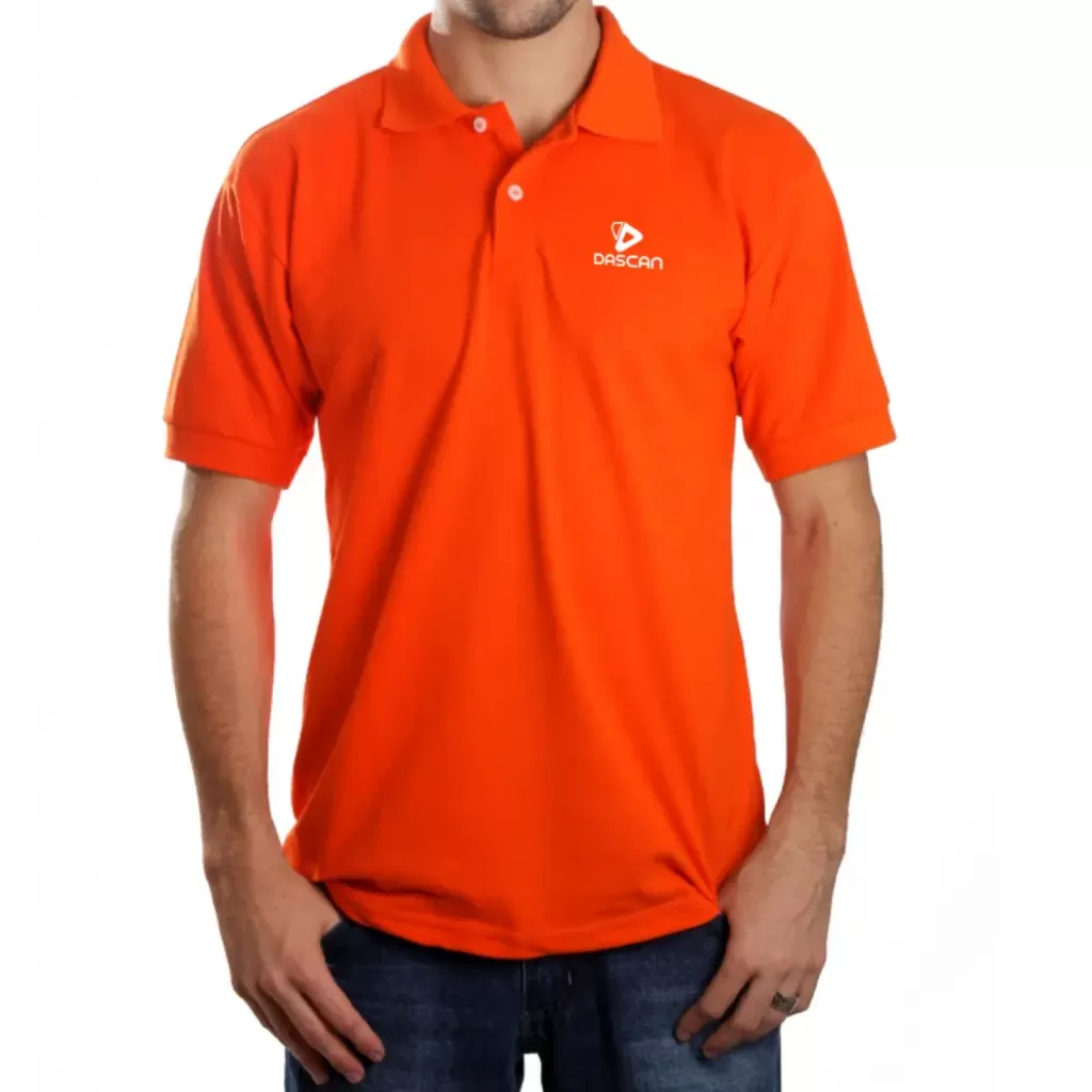 Camiseta Polo Piquet Personalizada - Verde Limão