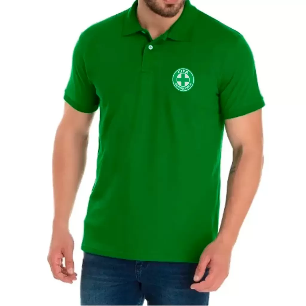 Camiseta Polo Piquet Personalizada - Verde