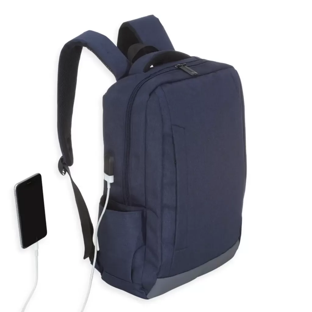 Mochila de Nylon USB