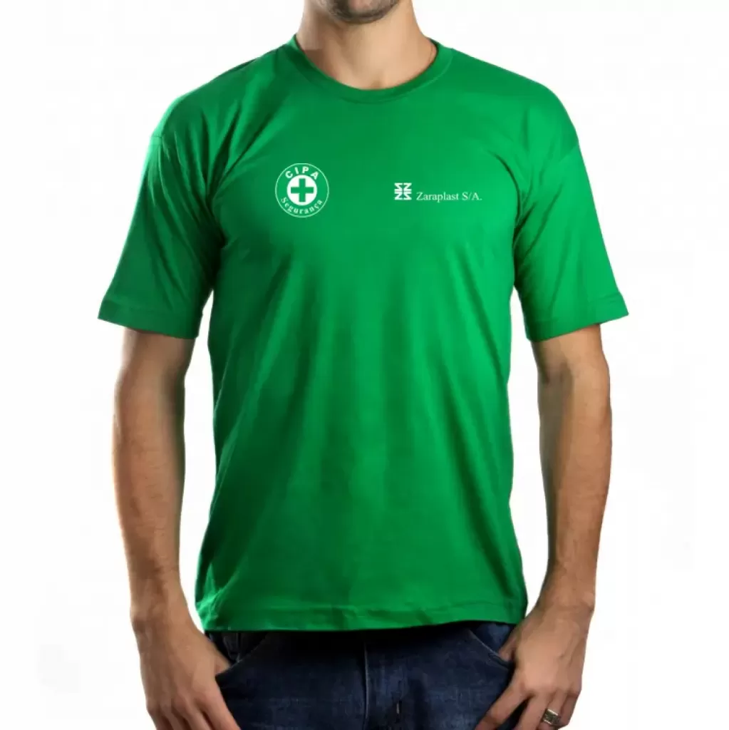 Camiseta Básica Personalizada - Verde