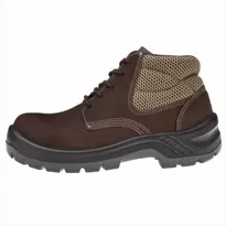 Bota em Couro Marrom Nubuck Marluvas - Tam 33