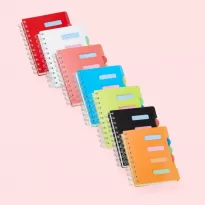 Caderno Pequeno com Divisórias Personalizado - 05043