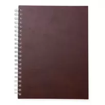 Caderno de Couro Sintético