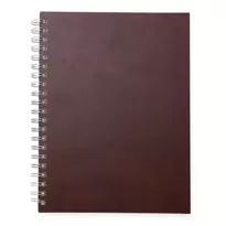 Caderno de Couro Sintético Personalizado - 13603