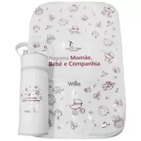 Kit Maternidade - Trocador e Porta Mamadeira Térmico Personalizado - DIV00003