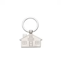 Chaveiro Metal Casa Personalizado - 12002-FOS