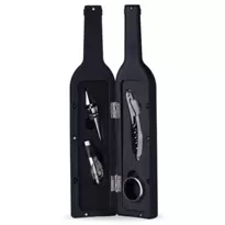 Kit Vinho Garrafa 4 peças Personalizado - 12384