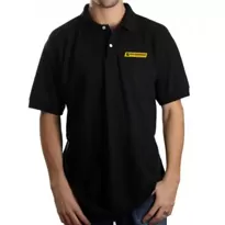 Camisa Polo Piquet Personalizada - Preta - POL00005