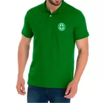 Camisa Polo Piquet Personalizada - Verde - POL00011