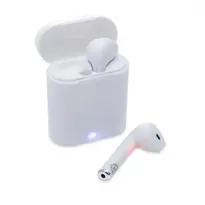 Mini Fone Bluetooth com Case Carregador Personalizado