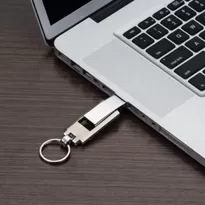 Pen Drive Chaveiro Metal 4GB/8GB Personalizado Personalizado - 00037-4GB/8GB