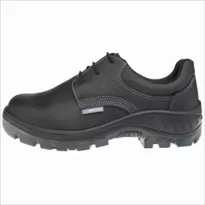 Sapato de segurança em couro e bico de PVC Marluvas - Tam 33