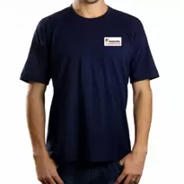 Camiseta Básica Personalizada - Azul Marinho
