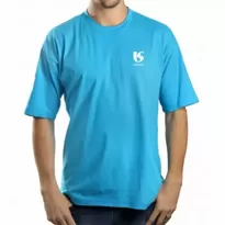Camiseta Básica Personalizada - Azul Bebê