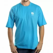 Camiseta Básica Personalizada - Azul Bebê - CAM00007