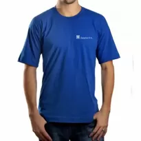Camiseta Básica Personalizada - Azul
