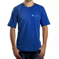 Camiseta Básica Personalizada - Azul - CAM00004