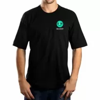 Camiseta Básica Personalizada - Preto - CAM00006