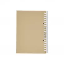 Caderno A5 Kraft personalizado