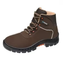 Bota em Couro Nubuck Marrom Premier Marluvas  - Tam 35